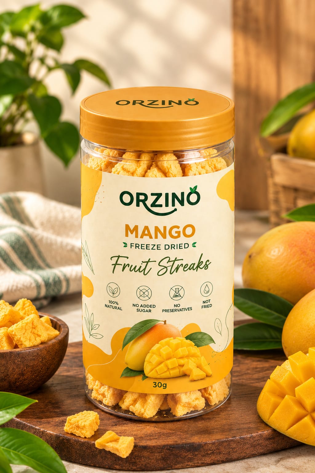 ORZINO Mango Freeze Dried Pack